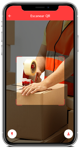 Pantalla de Scanner QR